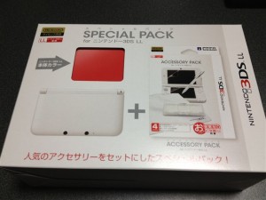 3DS LLのスペシャルパック
