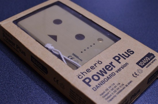 cheero Power Plus DANBOARD versionのパッケージ