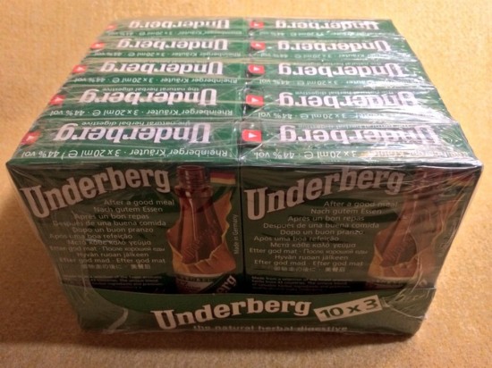 楽天でUnderberg(ウンダーベルク)の30本パックを購入