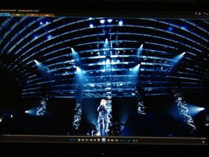 Koshi Inaba LIVE 2010~en II~のブルーレイディスク再生画面